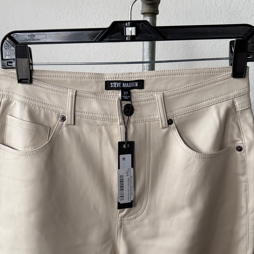 NWT Steve Madden Raw Hem Loren Pants Size 27
